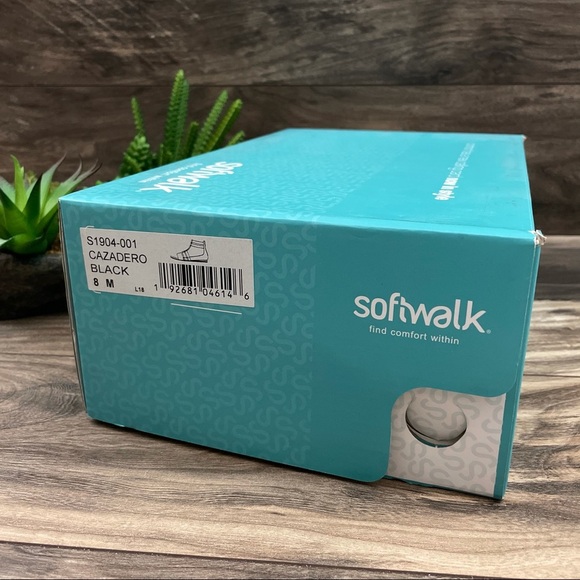 NIB SoftWalk Wide Cazadero Boho Gladiator Sandal - Picture 12 of 13